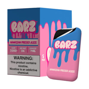 barz 7000 disposable 5pk hawaiin pressed juice