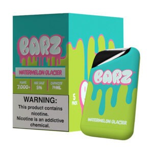 barz 7000 disposable 5pk watermelon glacier