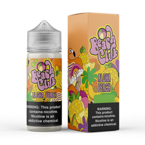beach club eliquid 100ml aloha peach