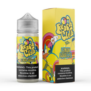 beach club eliquid 100ml lemon squeeze