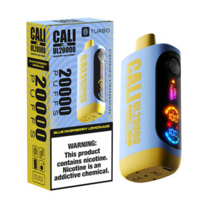 cali ul20000 disposable blue raspberry lemonade