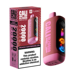 cali ul20000 disposable peach watermelon