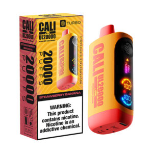 cali ul20000 disposable strawberry banana