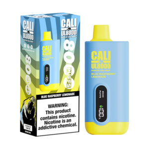 cali ul8000 disposable blue raspberry lemonade