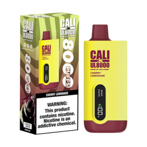 cali ul8000 disposable cherry lemonade
