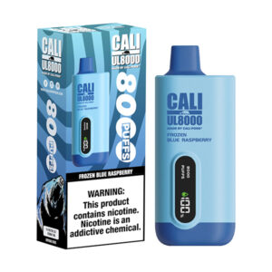 cali ul8000 disposable frozen blue raspberry