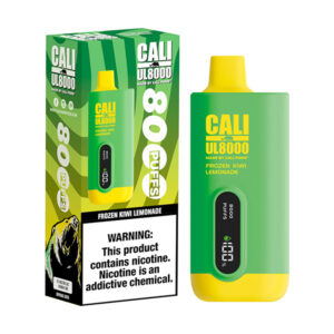 cali ul8000 disposable frozen kiwi lemonade