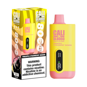 cali ul8000 disposable pineapple strawberry banana