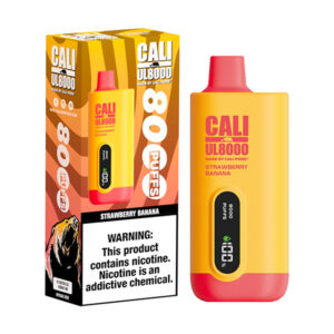 cali ul8000 disposable strawberry banana