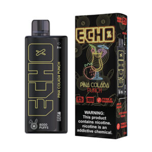 echo 8000 puff disposable pina colada punch