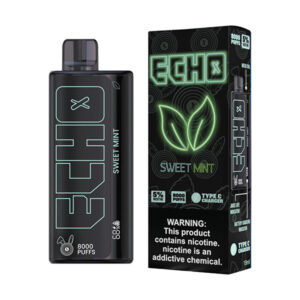echo 8000 puff disposable sweet mint