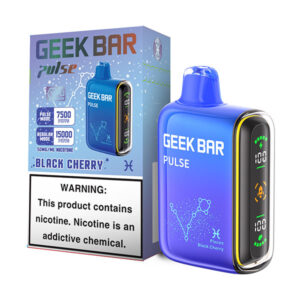 geek bar pulse 15k puff disposable black cherry