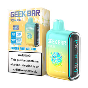 geek bar pulse 15k puff disposable frozen pina colada