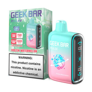 geek bar pulse 15k puff disposable frozen watermelon