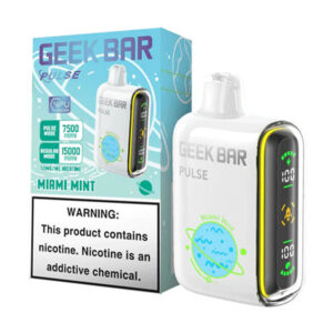 geek bar pulse 15k puff disposable miami mint