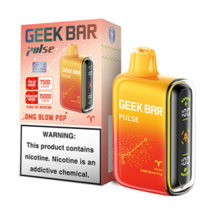 geek bar pulse 15k puff disposable omg blow pop
