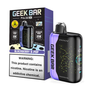 geek bar pulse x 25k puff disposable blackberry b pop