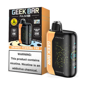geek bar pulse x 25k puff disposable orange fcuking fab