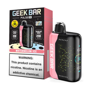 geek bar pulse x 25k puff disposable watermelon ice