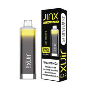 jinx bar 9k puffs disposable banana ice