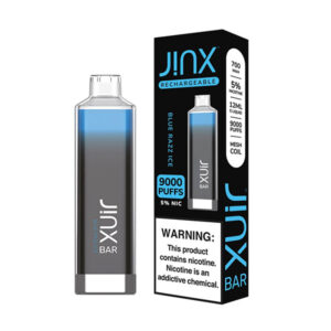 jinx bar 9k puffs disposable blue razz ice