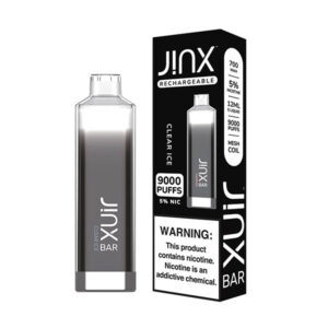 jinx bar 9k puffs disposable clear ice