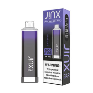 jinx bar 9k puffs disposable grape ice