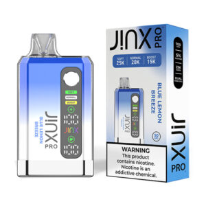 jinx pro 20k puff disposable blue lemon breeze