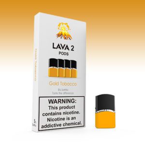 lava 2 pods 4 pack gold tobacco