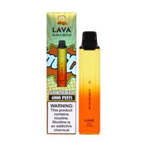lava plus limited 4000 puffs disposable sex on the beach