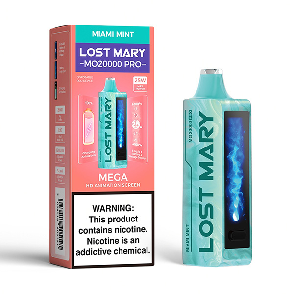 lost mary mo20000 pro vape miami mint