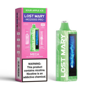 lost mary mo20000 pro vape sour apple ice