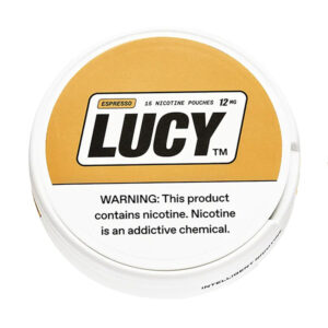 lucy nicotine pouches 15ct espresso 12mg