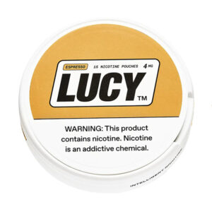 lucy nicotine pouches 15ct espresso 4mg