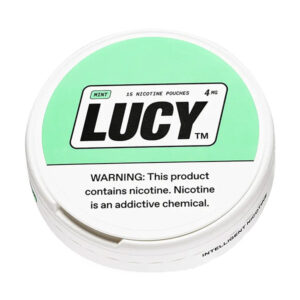 lucy nicotine pouches 15ct mint 4mg