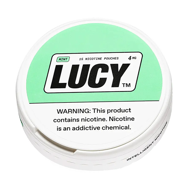 lucy nicotine pouches 15ct mint 4mg