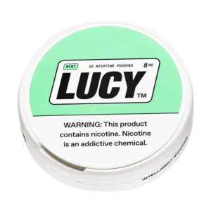 lucy nicotine pouches 15ct mint 8mg