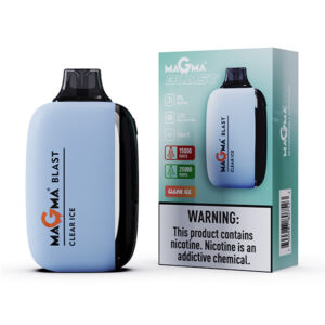 magma blast 25k disposable clear ice
