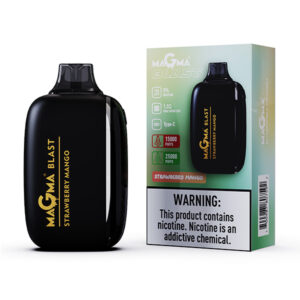 magma blast 25k disposable strawberry mango