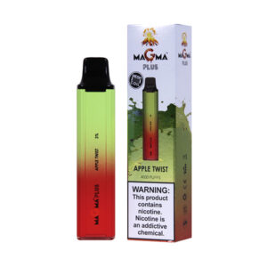 magma plus 4000 puff disposable apple twist