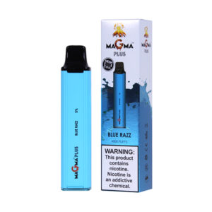 magma plus 4000 puff disposable blue razz