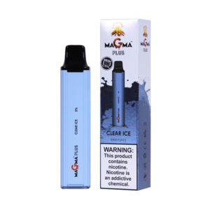 magma plus 4000 puff disposable clear ice