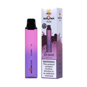 magma plus 4000 puff disposable ice grape