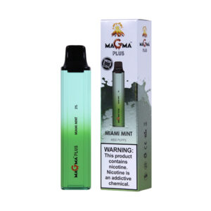 magma plus 4000 puff disposable miami mint