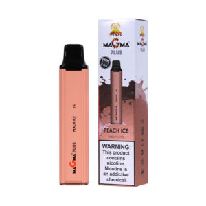 magma plus 4000 puff disposable peach ice