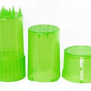 Medtainer-Storage-Container-w/-Built-In-Grinder-Green