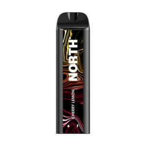 north 5k puff disposable cherry lemon