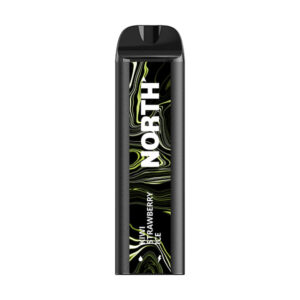 north 5k puff disposable kiwi strawberry ice
