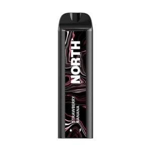 north 5k puff disposable strawberry banana