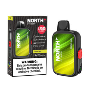 north freight train 12k puff disposable cactus jack